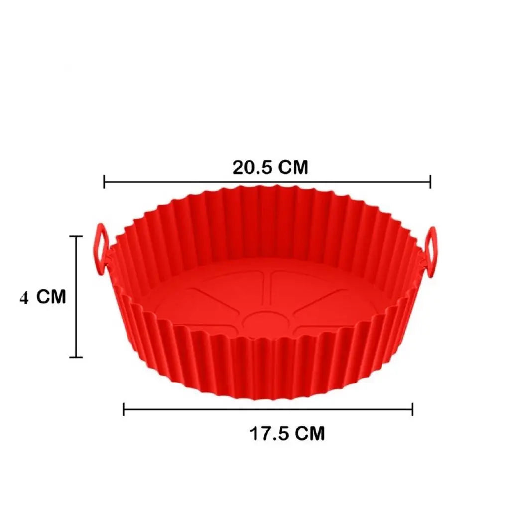 Cesto de Silicone Redondo Air Fryer